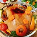 速めのパブロ's cooksnap of when they made Xmasチキン丸焼き★初めてでも大丈夫♡.