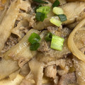 H♡S's cooksnap of when they made 簡単☆豚肉とごぼうの炒め物.