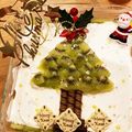 Mieまま's cooksnap of when they made スコップケーキでクリスマスツリーケーキ.