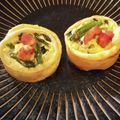 なち☆★'s cooksnap of when they made マフィン型で♪ミニキッシュ.