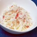 やよい・M's cooksnap of when they made 聖護院だいこんのカニカママヨ.