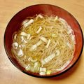 さすらい's cooksnap of when they made 具は1つ！早いやさしい♪ねぎにゅうめん.
