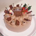 ジーナさん's cooksnap of when they made プロレシピ！チョコスポンジケーキの作り方.