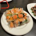 hiyokodon's cooksnap of when they made サーモンとクリームチーズの生春巻き☆.