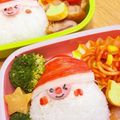 しおみとまと's cooksnap of when they made キャラ弁＊簡単♪クリスマスサンタ弁当.