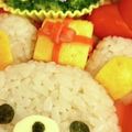 ごま好きせんベー's cooksnap of when they made クリスマス誕生日キャラ弁卵焼きプレゼント.
