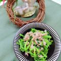 みっちゃん❇️68's cooksnap of when they made クレソンとツナのさっぱり和え物.
