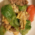 dollyj's cooksnap of when they made 豚肉とレタス トマトでさっぱり炒め.