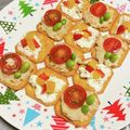 ゆづキッチン's cooksnap of when they made クラッカーで！パーティーオードブル.