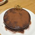 日々是料理也's cooksnap of when they made とろける生チョコ☆ケーキ☆バレンタイン.