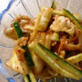 maruru-nn's cooksnap of when they made ホタテのひもと胡瓜のキムチ和え.