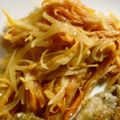 maruru-nn's cooksnap of when they made 人参とジャガ芋のナポリタン風炒め.
