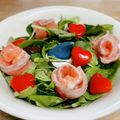 みっくママ's cooksnap of when they made スモークサーモンと生ハムのリース風サラダ.