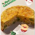 su.mo.o's cooksnap of when they made 炊飯器で♪クリスマスカラーキッシュドーム.