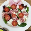 しーちゃん1's cooksnap of when they made 美味☆生ハム＆モッツァレラチーズのサラダ.