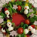 ガーデン３'s cooksnap of when they made クリスマスリースサラダ.
