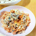 かわゆう1211's cooksnap of when they made 切り干し大根と鯖缶キムチの韓国風サラダ.