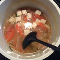 フランクフルトJr's cooksnap of when they made 豆腐入り☆コンソメスープ.