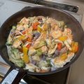 まんだちゃん's cooksnap of when they made ささみとブロッコリー＊簡単クリーム炒め.
