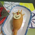 クックN4MCFK☆'s cooksnap of when they made クリスマスに☆トナカイのアメリカンドッグ.