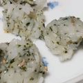 ヨシヨッシー's cooksnap of when they made 離乳食完了期～幼児食に☆しらすのおにぎり.