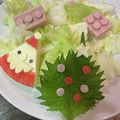 まっきー♪３７'s cooksnap of when they made クリスマス＊サンタさん＆スノーマンチーズ.