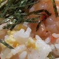 あゆたっくん's cooksnap of when they made 簡単♡ちょっとリッチな海老ちらし寿司.