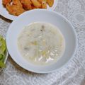 クック☆しーママ's cooksnap of when they made 白菜と冷凍シーフードのクラムチャウダー.