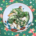 mmameco's cooksnap of when they made 甘辛～★おくらと竹輪の胡麻和え★.