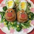 ぽちゃ52's cooksnap of when they made トナカイの肉巻き卵でクリスマス！.