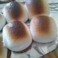 まなpin's cooksnap of when they made オーブントースターで焼きマシュマロ☆.