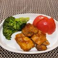 ako616's cooksnap of when they made 鶏モモ肉の『ゆずジャムde揚げ煮』.