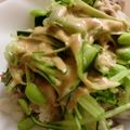 maruru-nn's cooksnap of when they made 和風オーロラソースで♪豚冷しゃぶ.