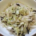 古賀竜一's cooksnap of when they made 簡単！美味！大根キャベツ塩昆布のサラダ.