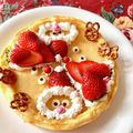 インターローケン's cooksnap of when they made サンタ&トナカイ クリスマスチーズケーキ.