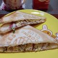 ひっこ's cooksnap of when they made さば缶で楽しむホットサンド.