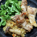 プルンバゴ's cooksnap of when they made 鶏手羽元のカレー炊き込みごはん.