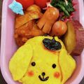 ちはる210's cooksnap of when they made ポムポムプリン弁当 キャラ弁 春弁.
