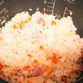 pukukoko's cooksnap of when they made 炒めず簡単！炊き込みピラフ☆.