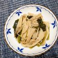 emiiem's cooksnap of when they made 小松菜きのこ和え（ごま油風味）.