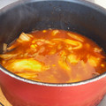 makorin。's cooksnap of when they made 韓国風の餅鍋♡箸が止まらないおいしさ！.