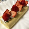 リンダA's cooksnap of when they made 簡単！ふわふわロールケーキ！練乳クリーム.
