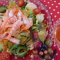mzhroom's cooksnap of when they made ぷりぷり海老の♪スイートチリサラダ☆.