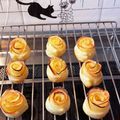 クックI7ZYZ5☆'s cooksnap of when they made パイシートで簡単♪アップルローズパイ.