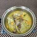 ◆どらしま◆'s cooksnap of when they made 直ぐに出来ます。白菜と豚こまで卵とじ.