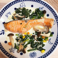 ことことことママ's cooksnap of when they made 鮭とほうれん草のクリーム煮.
