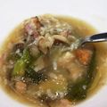patepateco's cooksnap of when they made 参鶏湯をローストチキンでチャチャッと簡単.