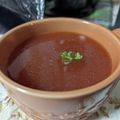 NAGANO久留米's cooksnap of when they made レンジ♪トマトジュースでトマトスープ。.
