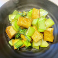 azbjbn's cooksnap of when they made 厚揚げとチンゲン菜の炒め煮.