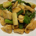 ミサピー☆'s cooksnap of when they made 長ねぎと鶏むね肉のオイスター炒め.